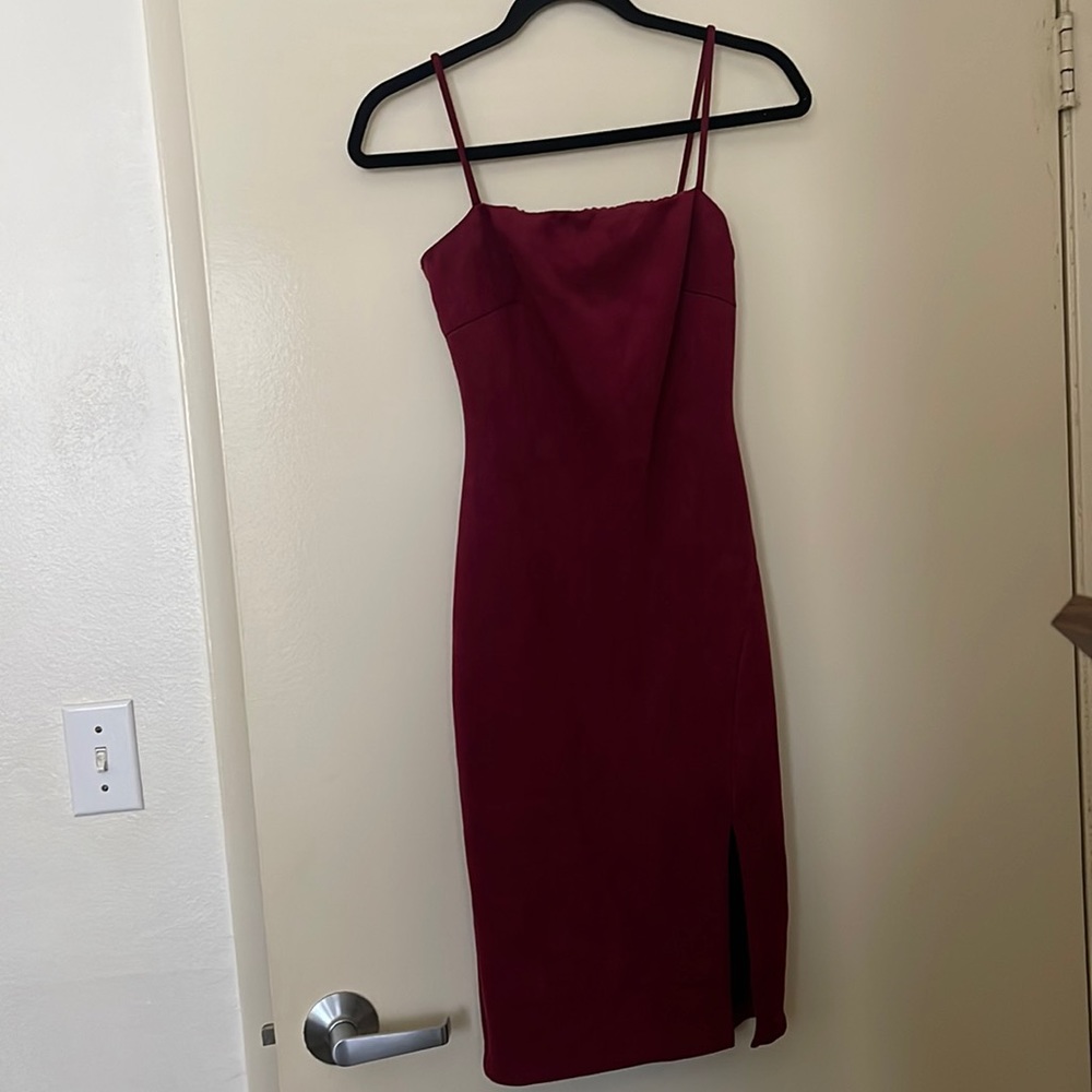 GUESS Burgundy Dress